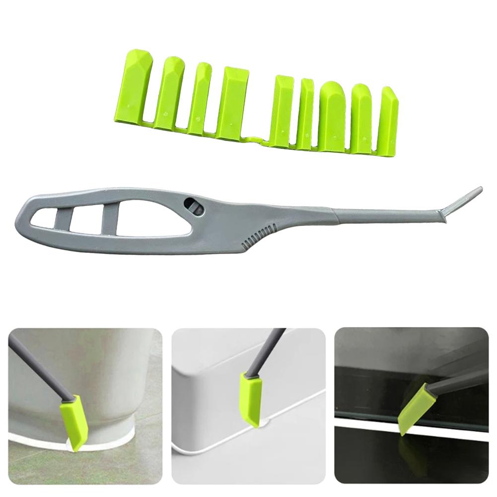 Glass Glue Angle Scraper Multi Angle Sealant Spreader Plastic Glass Glue Angle Remover Window Ceramics Tile Joint Repair Tool