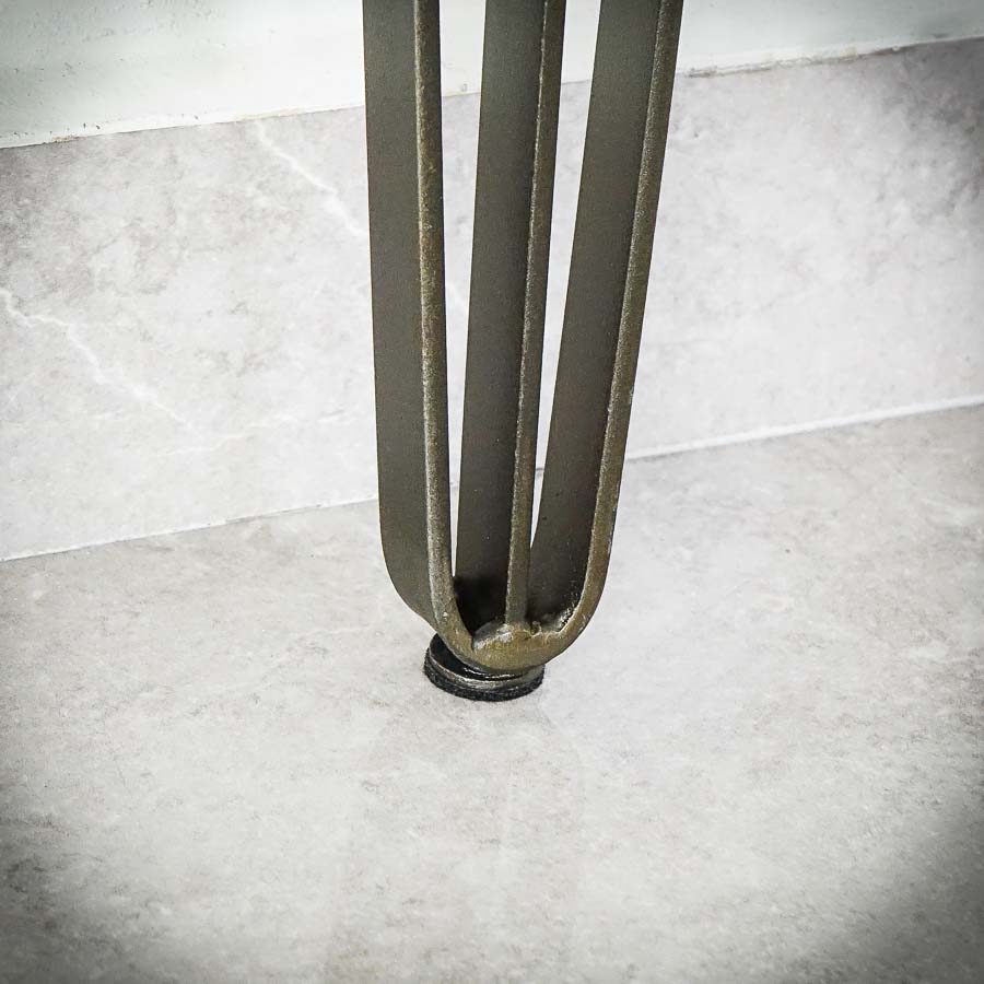 HAIRPIN triple flat bar leg 73 STEEL