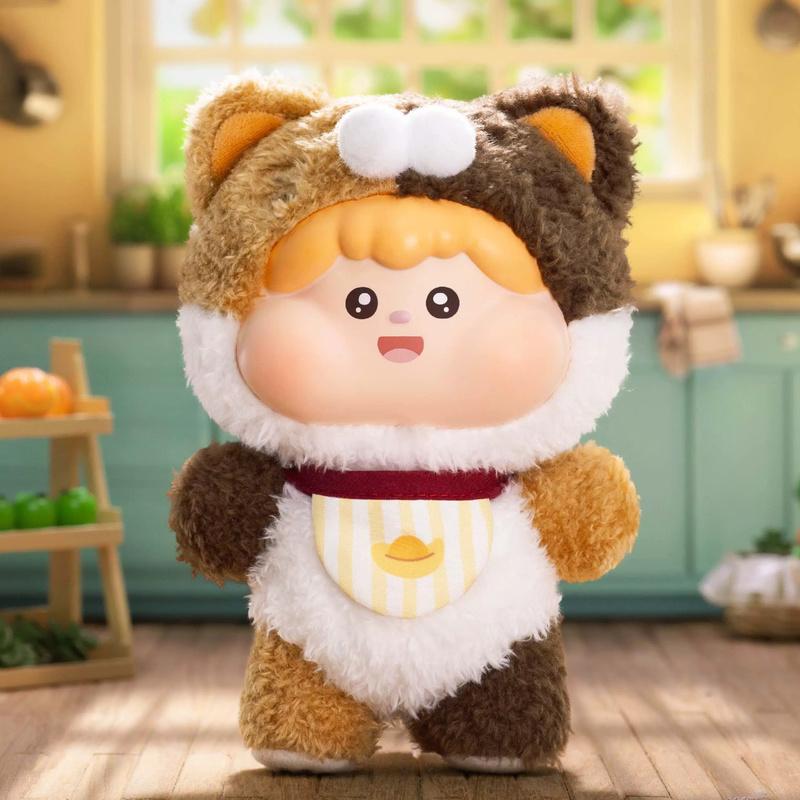 Beco Fun X Meatball Cotton Candy Little Treasure Vinyl Plush Blind Box Cute Exquisite Desktop Ornament Surprise Birthday Gifts
