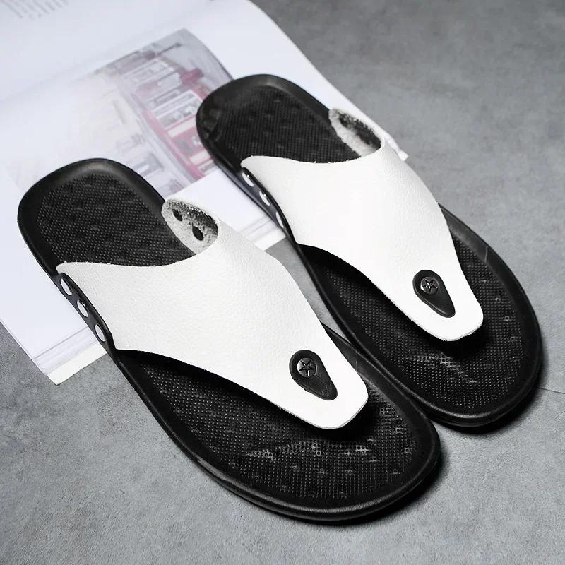 MAEDEF Fashion New 2024 Man Shoes High Quality Anti-slip Beach Sandal Summer Lightweight Breathable Soft Comfortable Casual Shoe