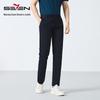 Septwolves Men's Bamboo Fiber Blend Business Casual Straight Pants