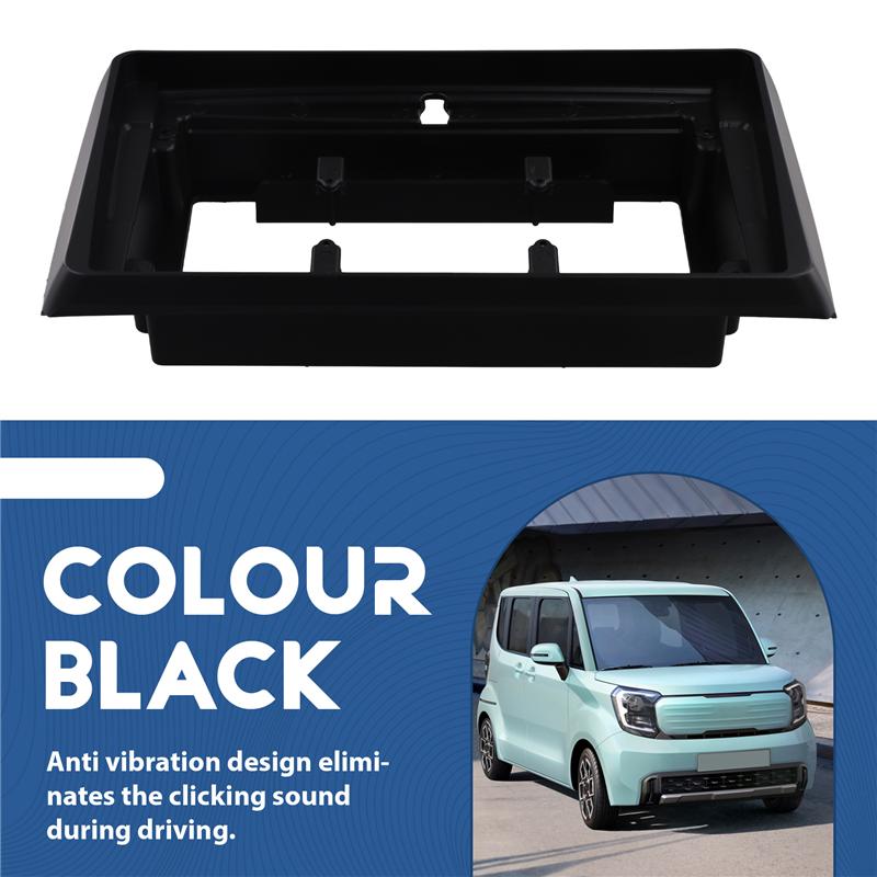 Car Radio Frame Dashboard Tallation Kit 9" For Kia Ray 2017- Car Radio Fascias Stereo Mounting Bracket LHD