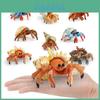 Granchi eremiti marini Modello di granchio in PVC per giocattoli educativi per bambini e decorazioni oceaniche