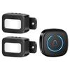 Split-Type Wireless Smart Doorbell with Motion Sensor and Dual Chimes