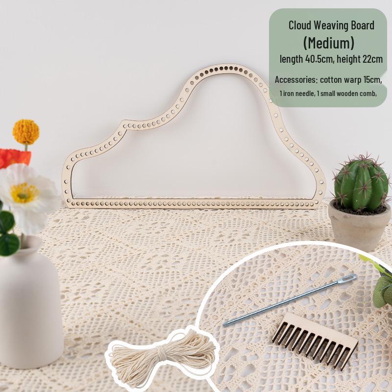 Children's Art Area Wool Knitting Board - DIY Weaving Material Kit for Kindergarten & Large Class Teaching