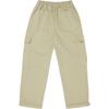 Vans Solid Color Zipper Closure Mid Waist Cargo Pants Women bottoms Khaki VN000GWND3Z1