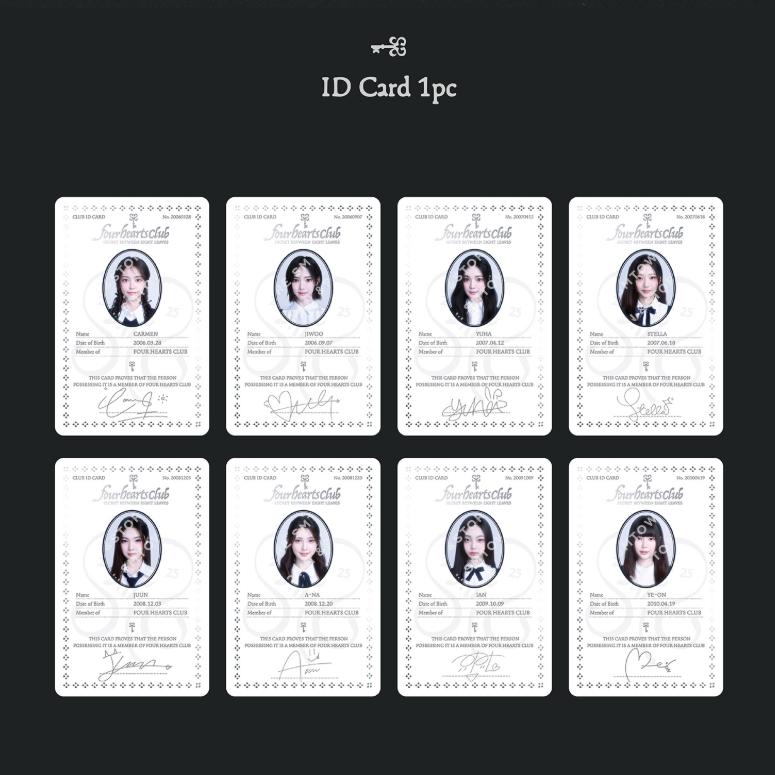 Pre-order Hearts2Hearts Four Hearts Club Pouch