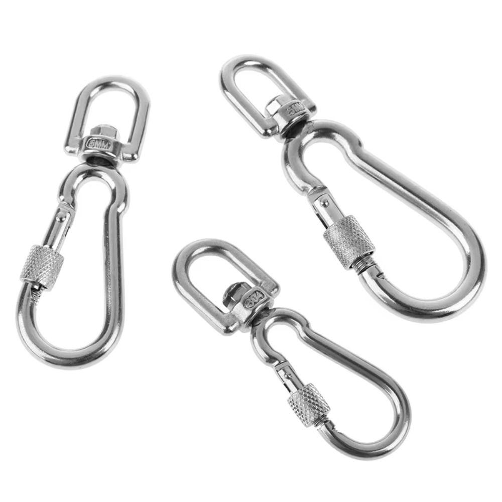 Quick Release Snap Hooks Locking Dog Leading Carabiner Clip  For Dog Walking Camping