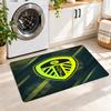 Flannel Kitchen Mat Leeds United Soft Area Rug Non Slip Floor Carpet Home Decoration