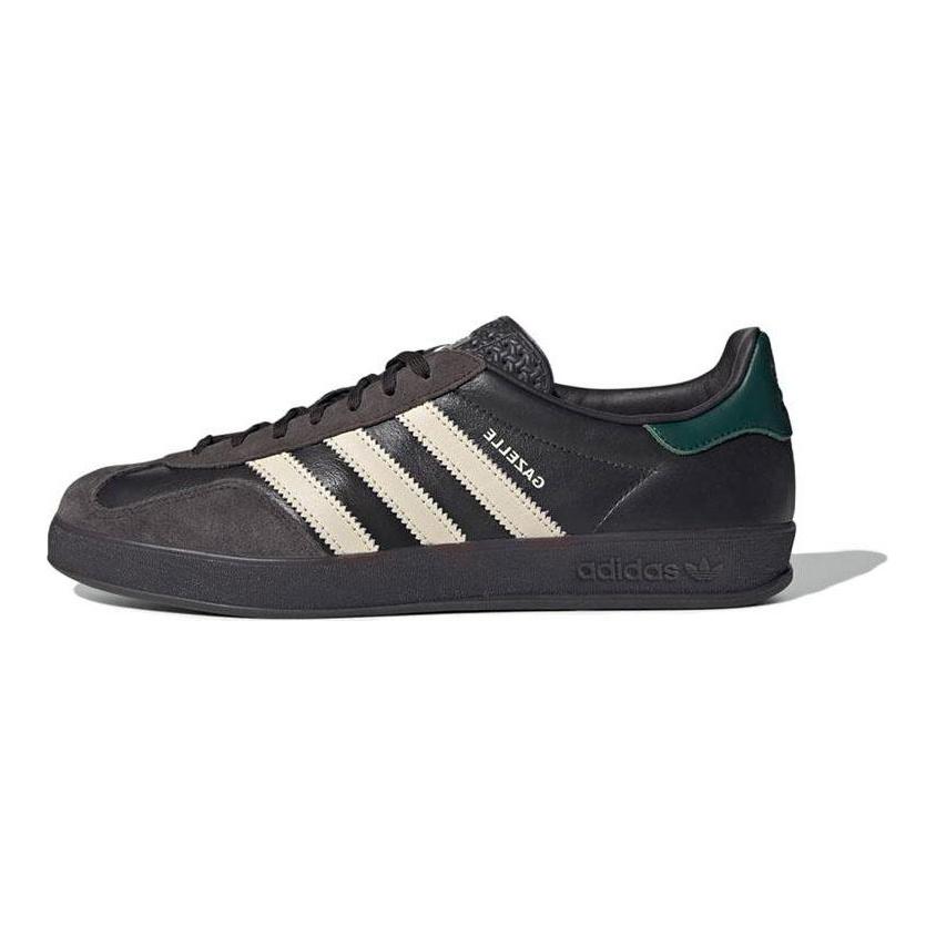adidas Originální Gazelle Pohodlné Všestranné Prodyšné Nízké Tenisky Unisex Tenisky Černá Hnědá IH0374