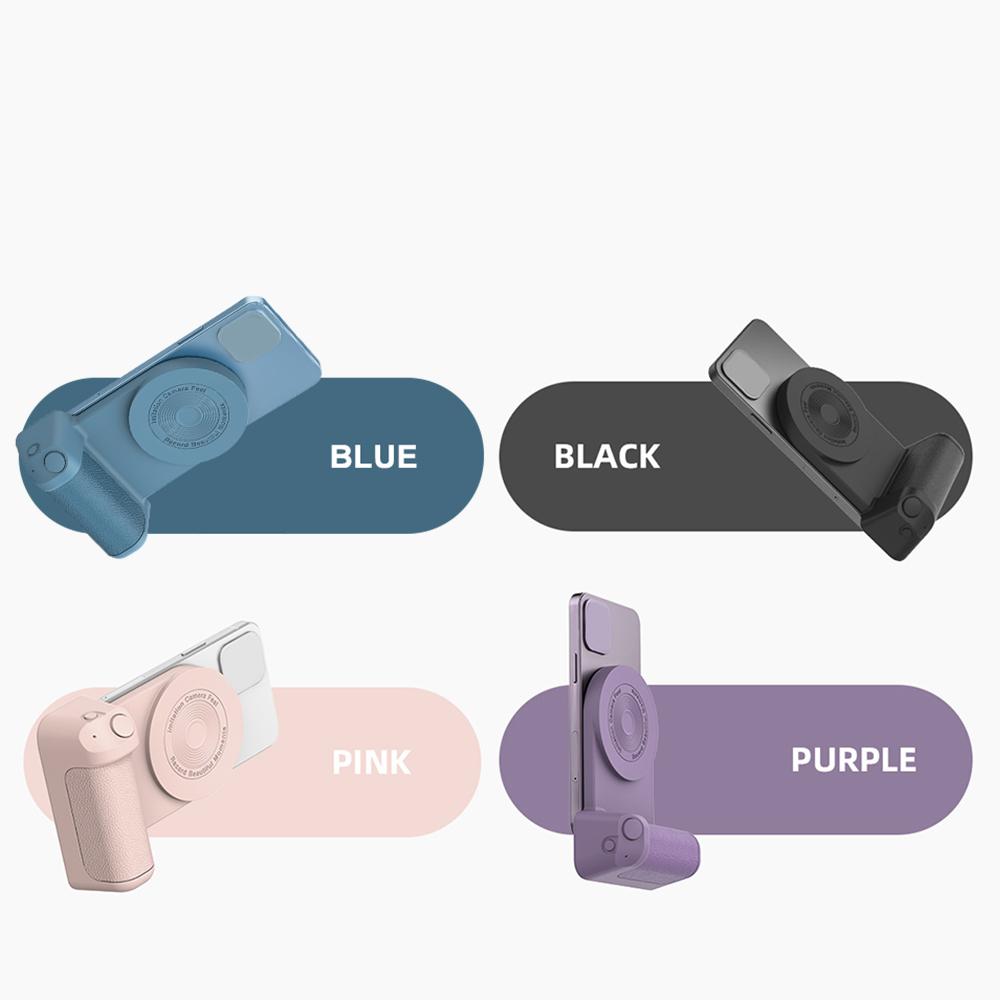 Smartphone Camera Snap Grip MultiPurpose Magnetic Camera Handle Wireless Charging Stand BT Bracket