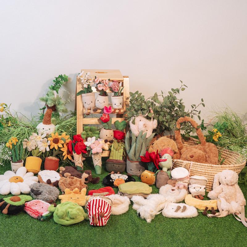 Jellycat Dakhund Plysjleketøy Crossbody-veske - Søt Skulderveske for Jenter