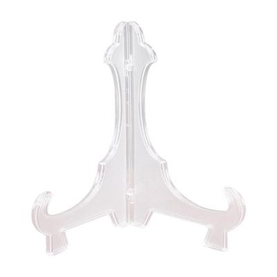 Label Holder Place Firmly Easy To Use Transparent Bracket Photo Frame Stand Adjustment Durable Acrylic Kitchen Tools Fold