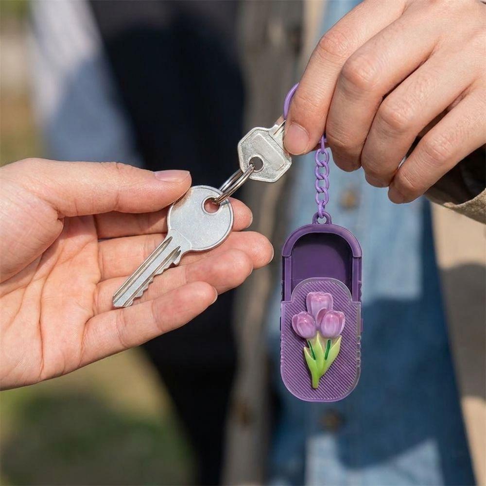 Waterproof Portable Pill Case Compact Pill Storage Container Keychain Pill Organizer Daily Use