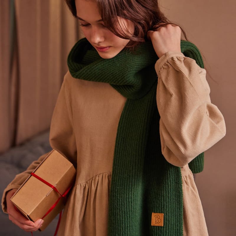 

BELLOL Basic Soft Logo Muffler Green green