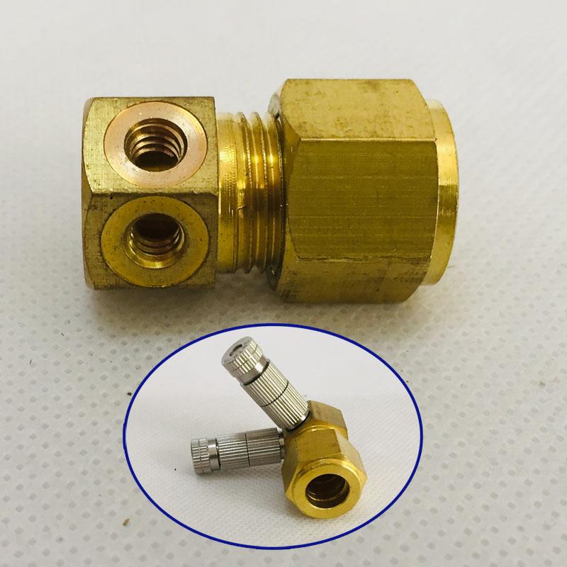 3/8 "(9.52mm) Hochdruck-Nebelkühlsystem/Staubentfernungssystem Düsenanschlussbasis