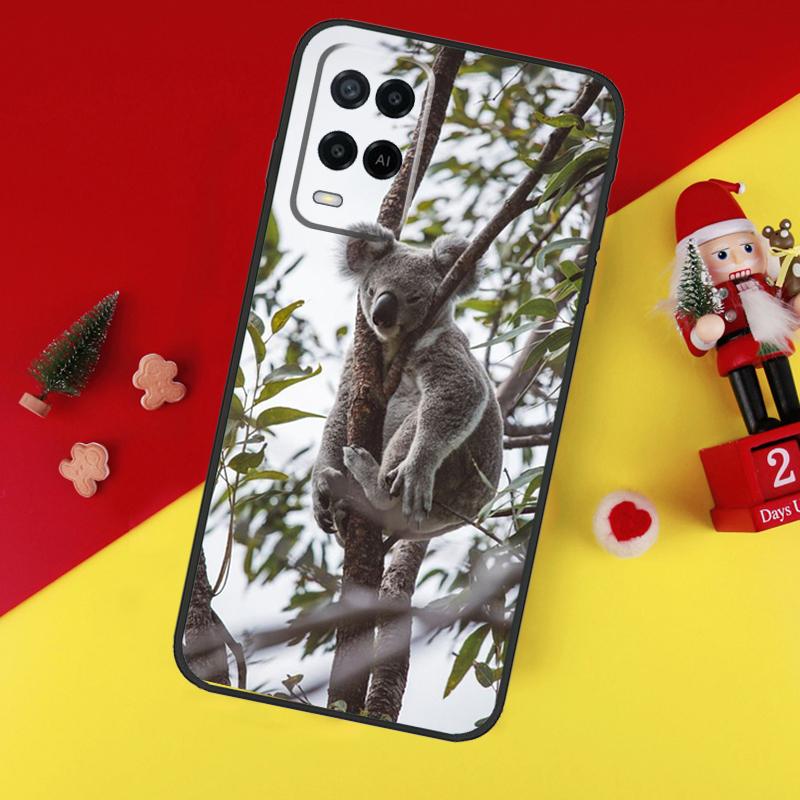Koala Case For Oppo A94 A74 A54 A60 A40 A80 A16 A76 A96 A98 A58 A78 A18 A38 A57 A17 A15 A5 A6 Pro
