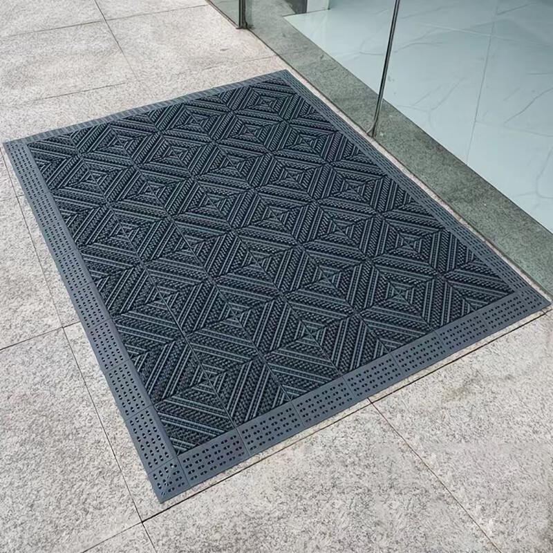 GooN Outdoor Anti-Slip 3-Brush Entrance Mat