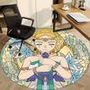 1pc The Legend of Zelda Office Round Area Rug, Under Office Chairs Bedroom Living Room Home Decor, Room Decoa1016179