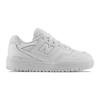 New Balance 550 Big Kid Triple White Kids Sneakers Off-White Grey GSB550WW