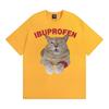 Hilarious Lbuprofen Medical Humor Gift Cat Meme T Shirts Men Women Fashion Street T-shirt Oversized Loose Vintage O-Neck T Shirt