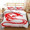 3D Dragon Tier Printed Queen Bedding Set King Size Bedding Set Soft and Comfortable Bedding Set Luxury