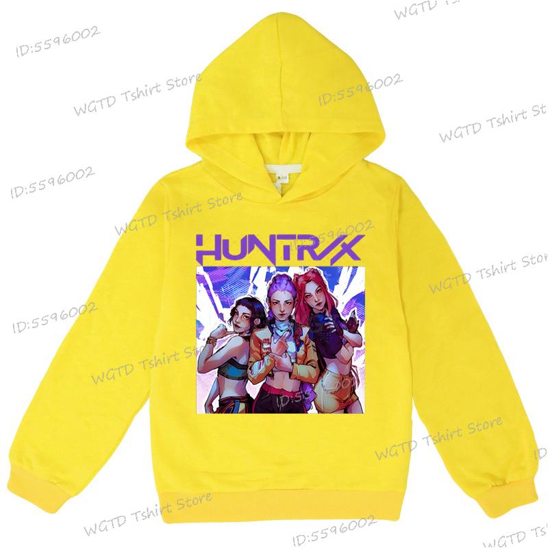

KPop Demon Hunters Kids Clothes Girl Boy Fashion Casual Hoodies K-Pop Demon Hunters Cartoon Sweatshirt Toddler Girl Clothing 100