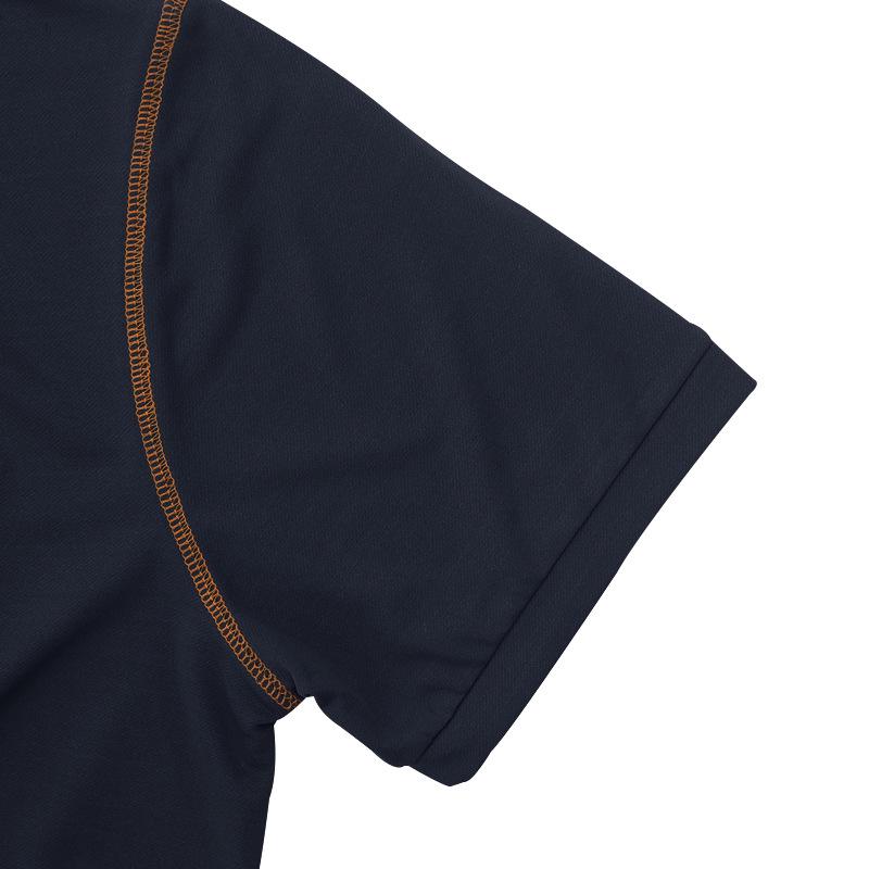 2024 Men's Quick-Dry Solid Color Polo Shirt: Summer Fashion with Turn-Down Collar