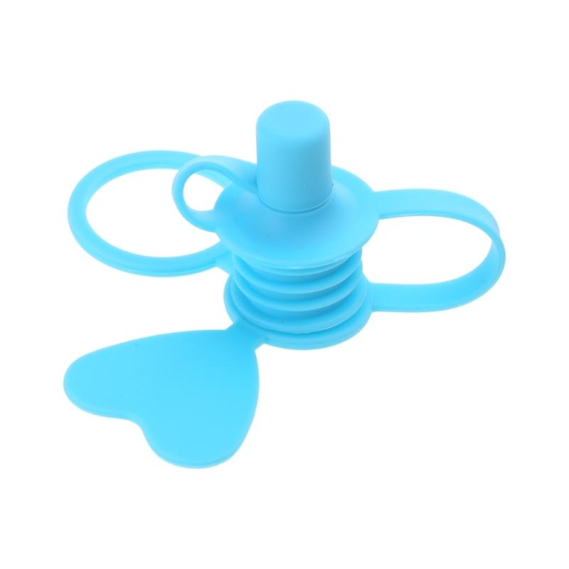 4Pcs Portable Silicone Bottle Cap Leak Proof Bottles Top Spout Adapter NoSpill
