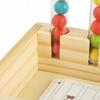 Układanka Edukacyjna Drewniana Sorter Montessori Nauka Liczenia Kolorów