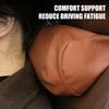 Comfortable Supportive Car Headrest Support Pillow With Ventilated Leather Cover Suitable For Any Time Of Year Neck Relief