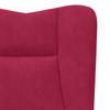 Armchair Wine Red 63 X 67 X 94 Cm Velvet