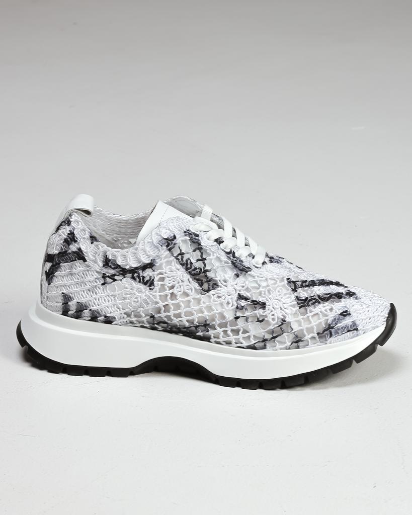 Women's Sneakers Phany 1361 36 White-black Textile