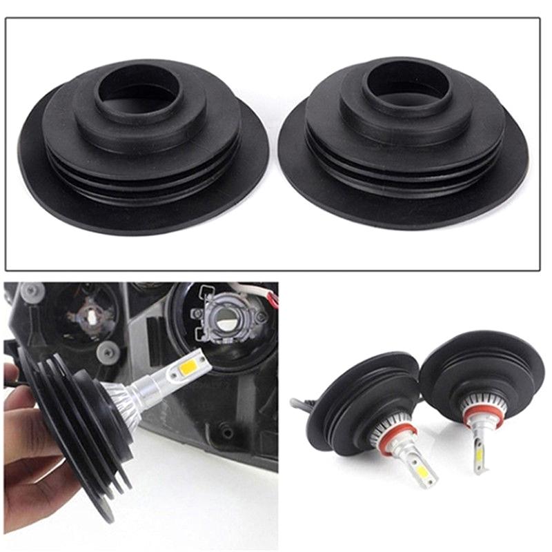 

Soft Rubber Dust Cover For Car Auto Headlight Universal Led Light Seal Cap Cover One Size