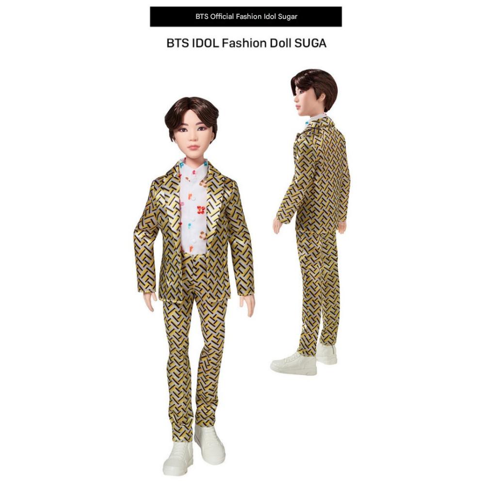 Oficjalna Lalka Mody BTS Zestaw 7 Sztuk Mattel Gadżety BTS Lalka Przegubowa Idol Produkt do Pakowania Prezentów