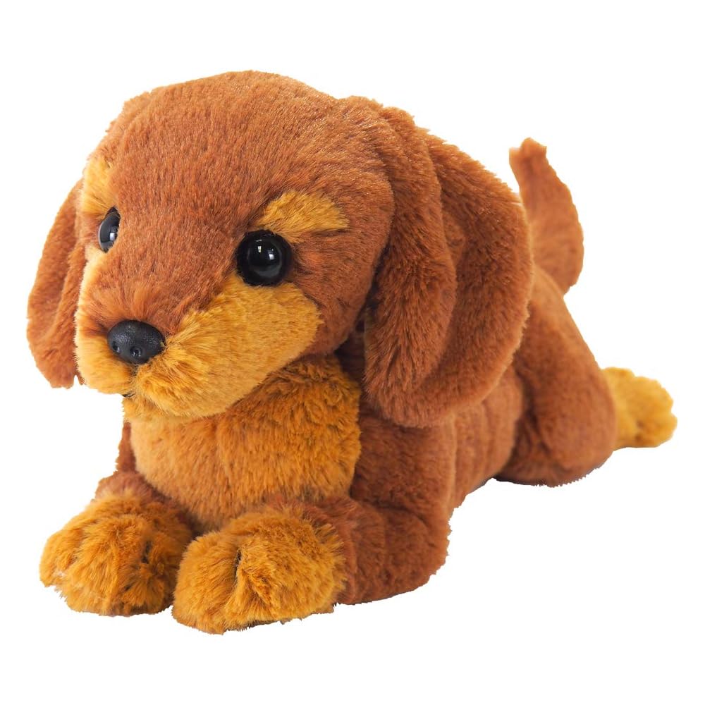 Sunlemon Miniature Dachshund Plush Toy 14x40x17cm Cute Animal Dog P-7672