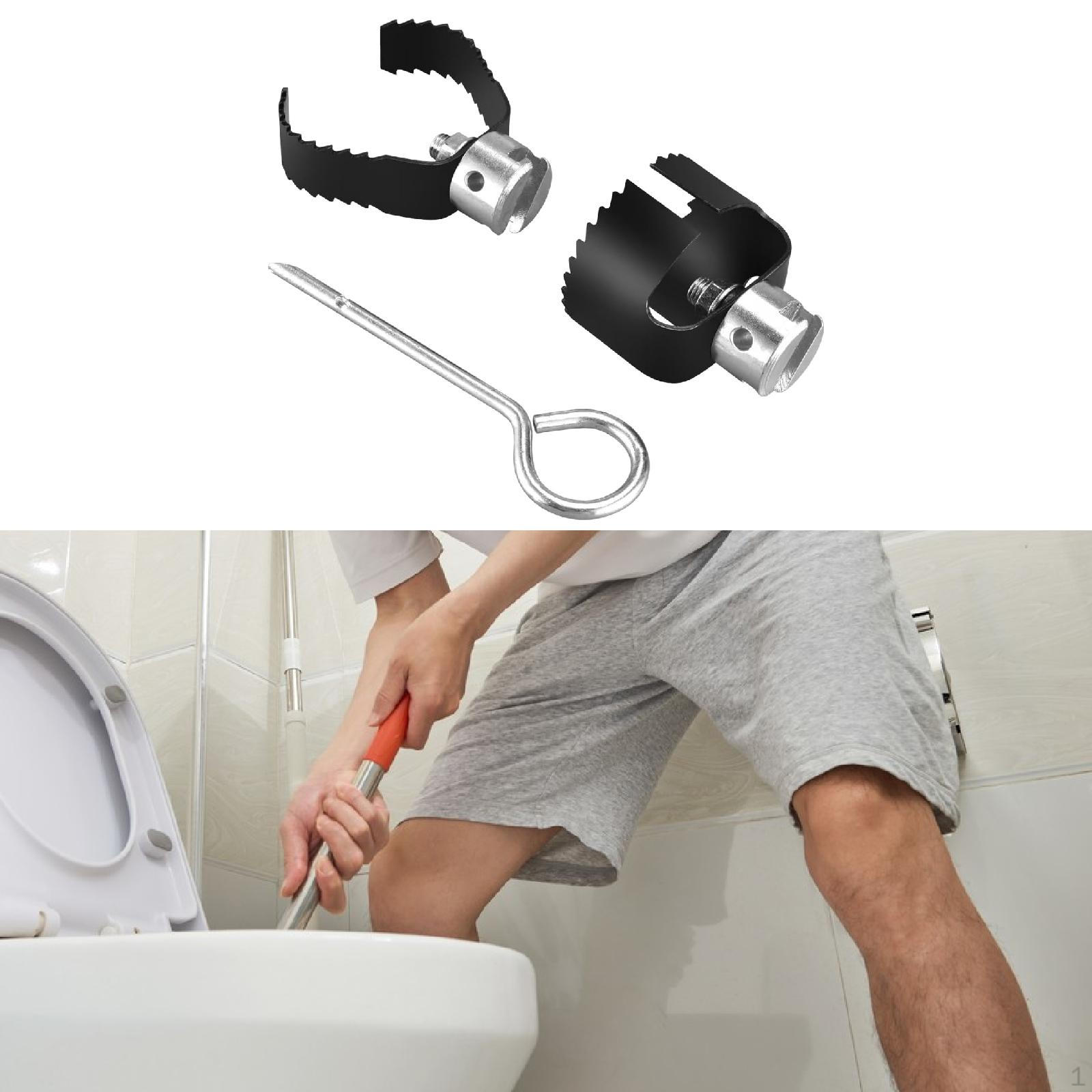 Drain Auger Attachment Set, Cleaner Lightweight Heavy Duty Supplies, Tube Cleaning Plumbing
