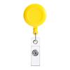 Retractable Badge Reel with Durable Clip and Clear Vinyl Strap for ID Card Holder Suitable for Office Work and Events