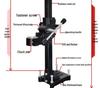 Adjustable Angle Handheld Drill Hole Punching Support Bracket