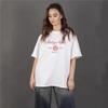 American Retro 2025 Oversized T-Shirt: Trendy High-End Print, Short Sleeve Summer Design