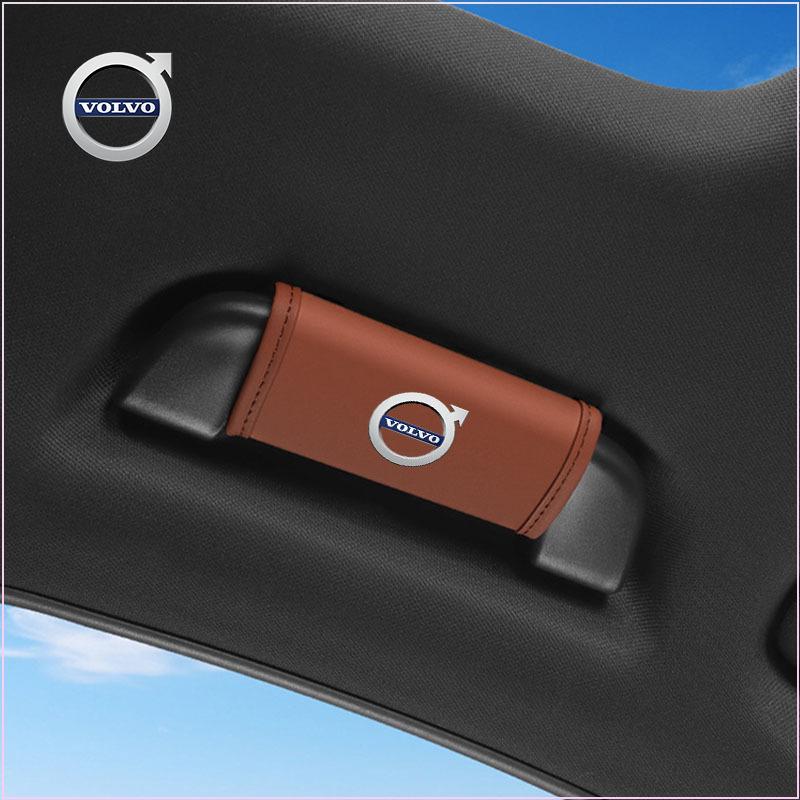 Car Leather Roof Handle Anti-Scratch Protector Mat Accessories for Volvo V40 V50 V60 V90 XC60 XC70 XC90 S40 S60 S70 S80 S90 Car Goods