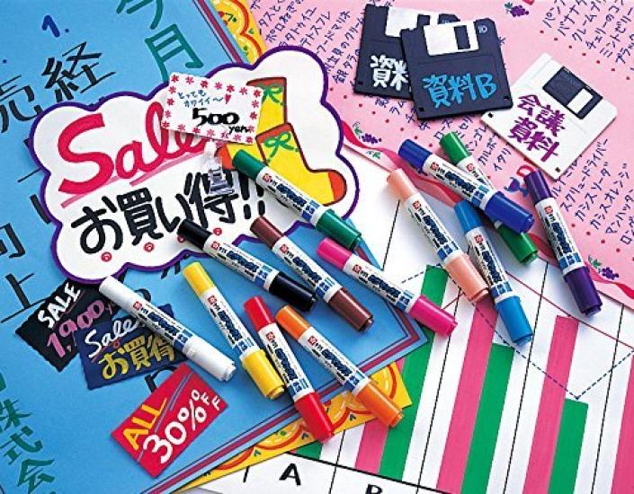 SAKURA Pix pentru Pigment Twin 12 Culori Cray-Pas Pe Bază de Apă ZPK-T12