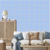 Wallpaper Fabric Pattern Azure, Soft Forms for Living Room and Bedroom 50x1000