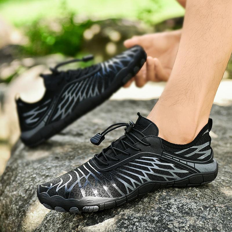 Men Water Shoes Women Beach Aqua Shoes Quick Dry Swimming Wading Sports Sneakers Fashionable Outdoor Beach Fitness Water Shoes