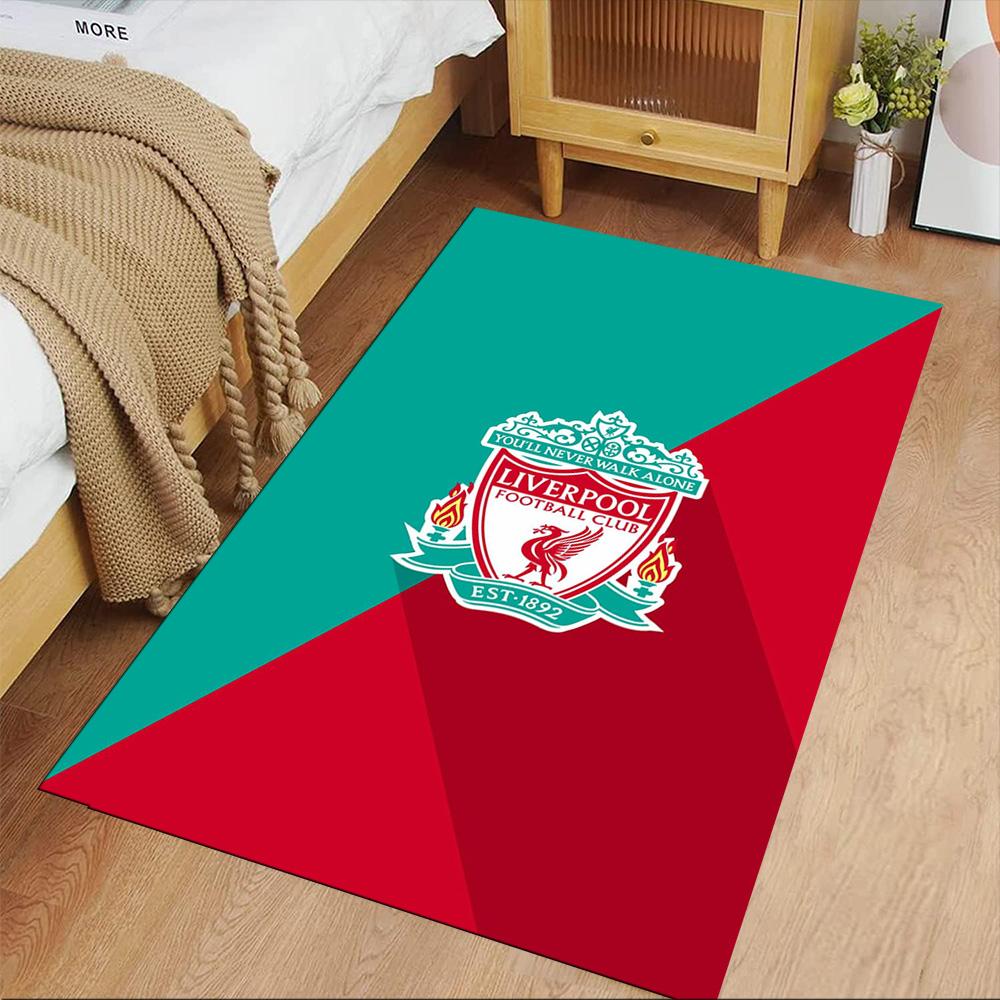 Liverpool Area Rug Suitable for Living Rooms Balcony Dining Room Entryway Antislip Carpet Anime Office Decor Wedding Party Gift
