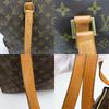 Used LOUIS VUITTON Tote Bag Cabas Mezzo M51151 Monogram/Nume Leather Brown Popular