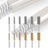 Electric Stainless Steel Drilling Brushes Wire Pipe Brush Hexagonal Rod Cleaning