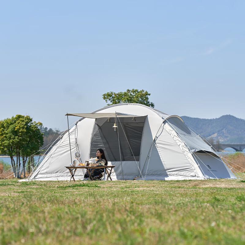 Mobigarden Family 6 Oxford 2-Room Camping Tent 32x32x63cm