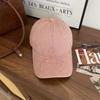 New cotton versatile big head circumference hat men's and women's indentation trendy baseball cap spring sunscreen cap