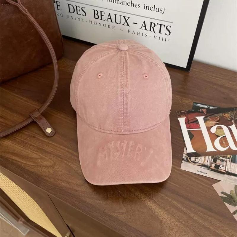 New cotton versatile big head circumference hat men's and women's indentation trendy baseball cap spring sunscreen cap